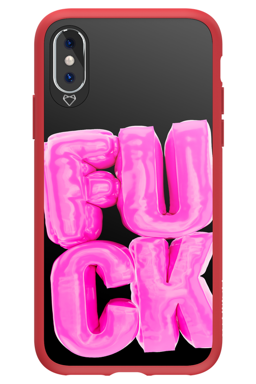 F*ck Black - Apple iPhone XS