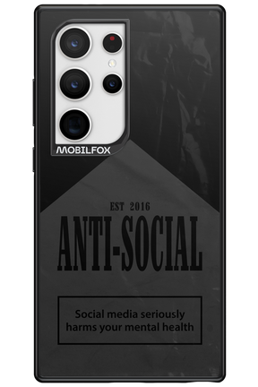 ANTI-SOCIAL (BLVCK) 2.0 - Samsung Galaxy S24 Ultra