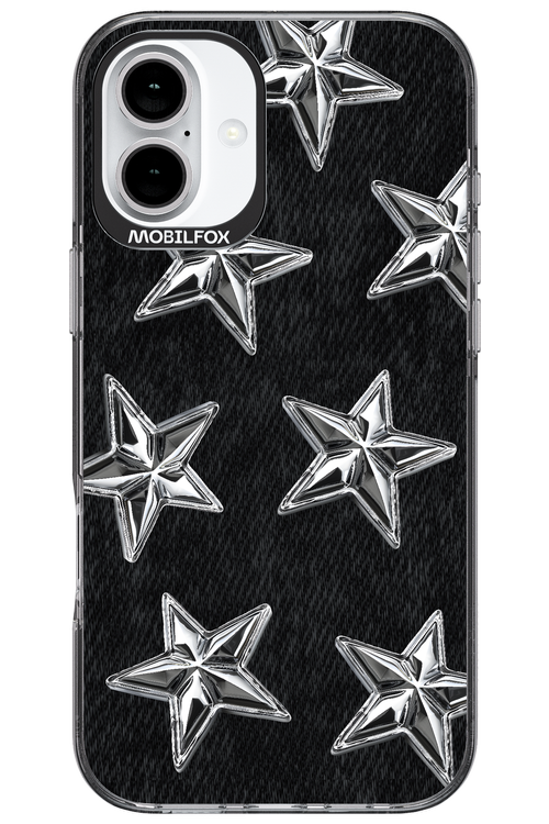 Chrome Stars - Apple iPhone 16 Plus