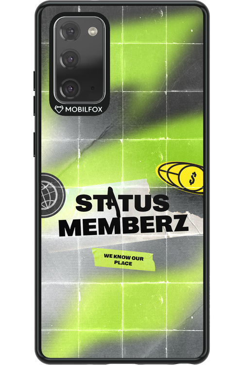 Status Memberz - Samsung Galaxy Note 20