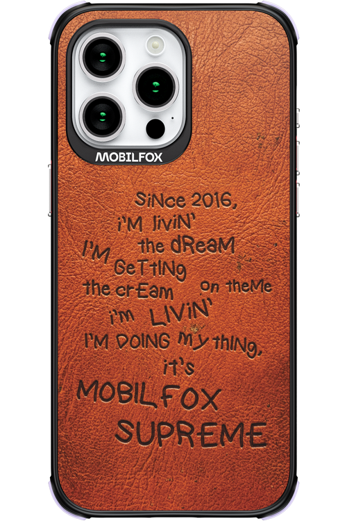 supreme 2.0 - Apple iPhone 15 Pro Max