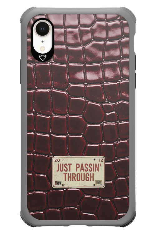 Just passin through 2.0 - Apple iPhone XR