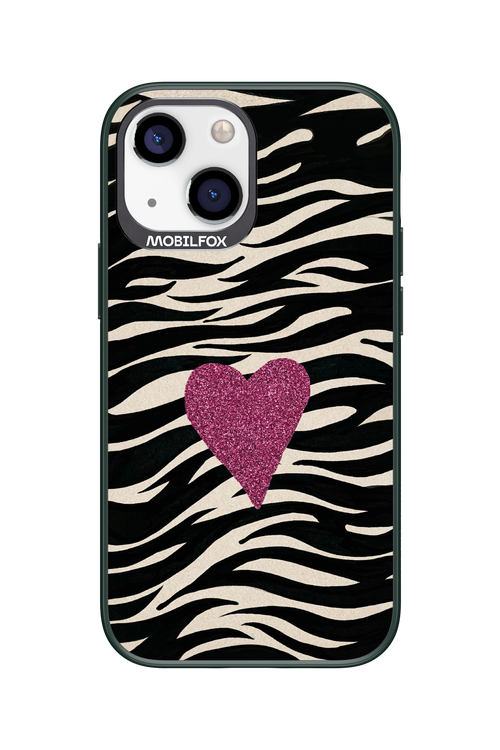 Zebra Heart 2.0 - Apple iPhone 13 Mini