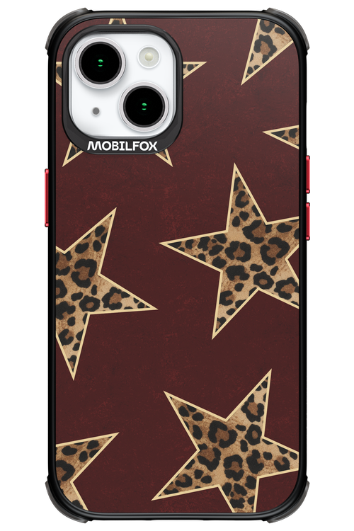 Wild Stars Burgundy - Apple iPhone 15