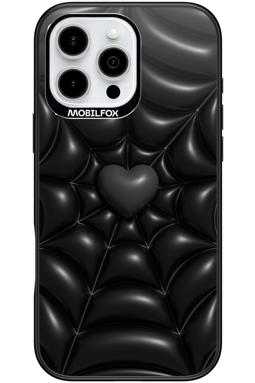 Black Spider Heart - Apple iPhone 16 Pro Max