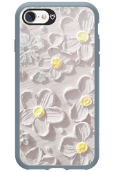 White Flowers - Apple iPhone SE 2022