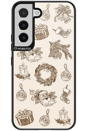 Christmas Paper - Samsung Galaxy S22