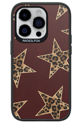 Wild Stars Burgundy - Apple iPhone 14 Pro