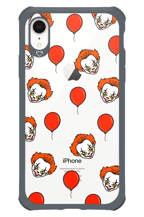 Mystery Clown (Transparent) - Apple iPhone XR
