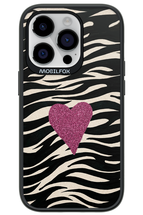 Zebra Heart 2.0 - Apple iPhone 14 Pro