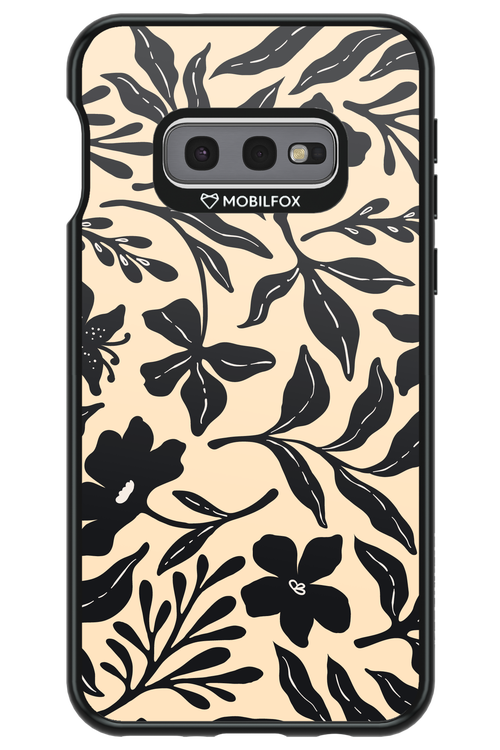 Black Flowers 2.0 - Samsung Galaxy S10e