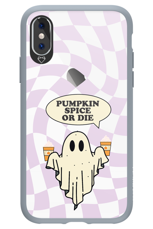 Pumpkin Spice or Die - Apple iPhone X