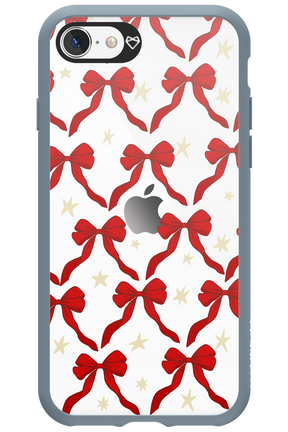 Bow & Stars (Transparent) - Apple iPhone SE 2022