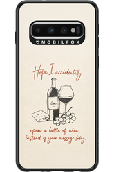 Bottle of wine 2.0 - Samsung Galaxy S10