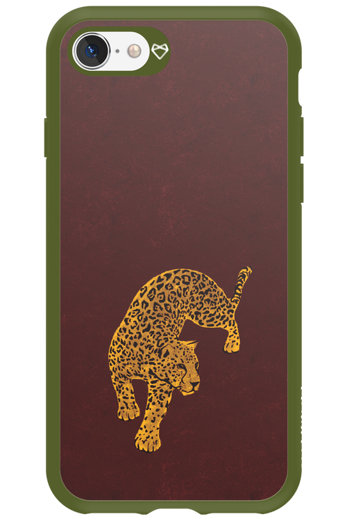 Burgundy Leopard - Apple iPhone 8