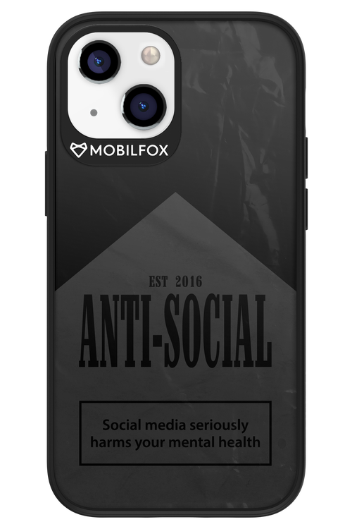 ANTI-SOCIAL (BLVCK) 2.0 - Apple iPhone 13 Mini