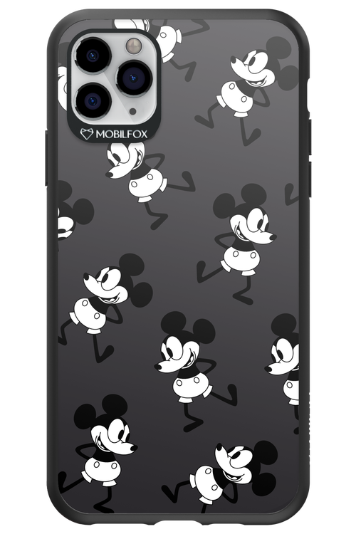 Iconic Mouse (antracite pattern) - Apple iPhone 11 Pro Max