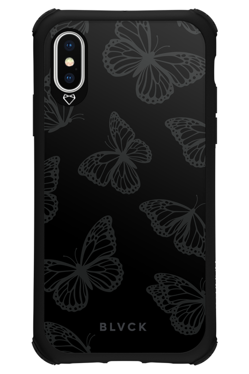 Black Butterflies - Apple iPhone X