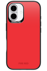 Fire red - Apple iPhone 16