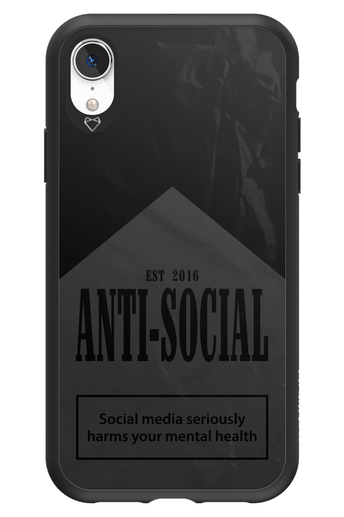 ANTI-SOCIAL (BLVCK) 2.0 - Apple iPhone XR