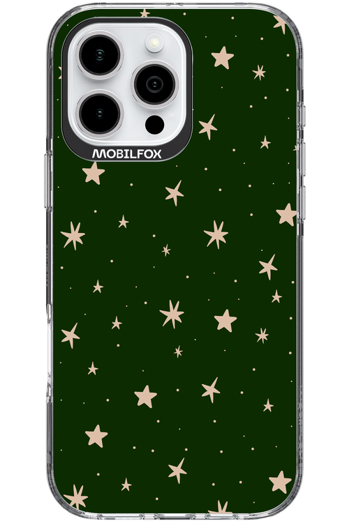 Forest Green Stars - Apple iPhone 16 Pro Max