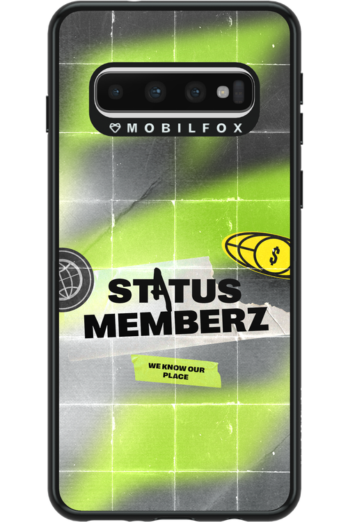 Status Memberz - Samsung Galaxy S10
