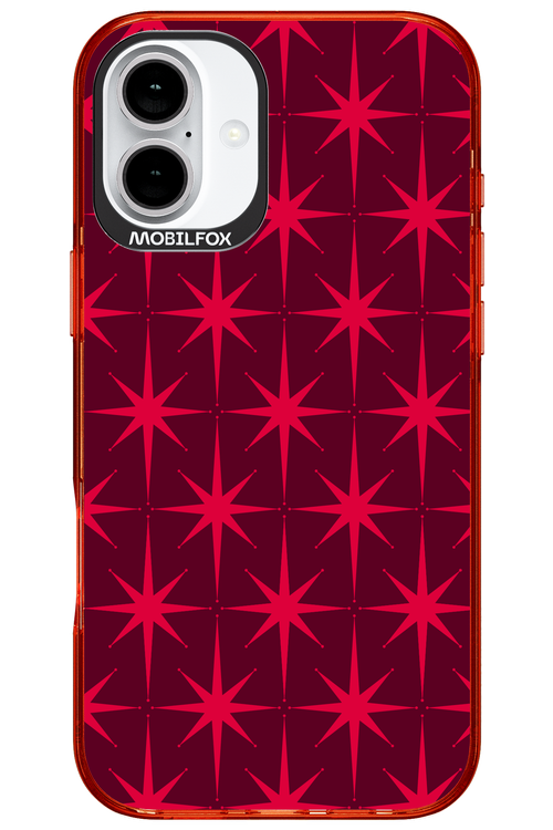 Burgundy Starss - Apple iPhone 16 Plus