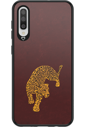 Burgundy Leopard - Samsung Galaxy A50