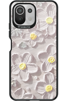 White Flowers - Xiaomi Mi 11 Lite (2021)