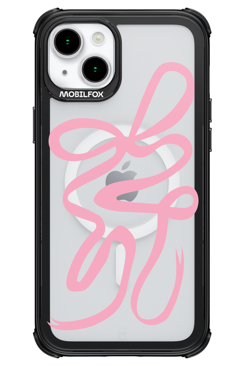 Pink Bow - Apple iPhone 15 Plus