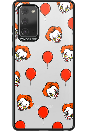 Mystery Clown (Transparent) - Samsung Galaxy Note 20