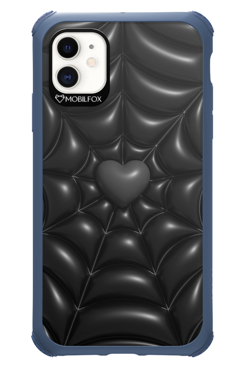 Black Spider Heart - Apple iPhone 11