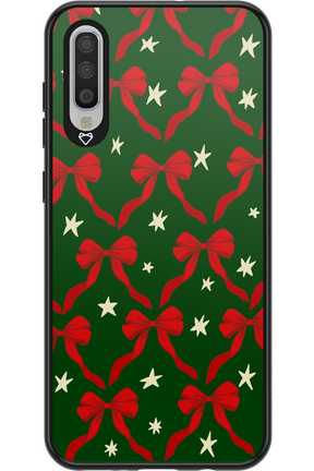 Bow & Stars (Green) - Samsung Galaxy A70