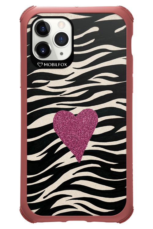 Zebra Heart 2.0 - Apple iPhone 11 Pro