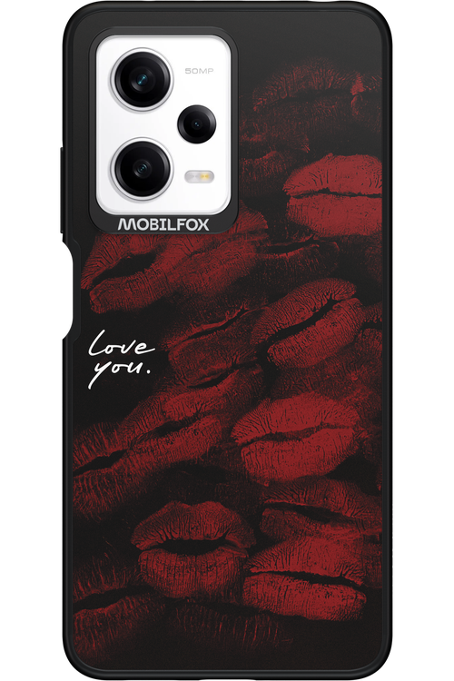 LOVE U BLACK 2.0 - Xiaomi Redmi Note 12 Pro 5G