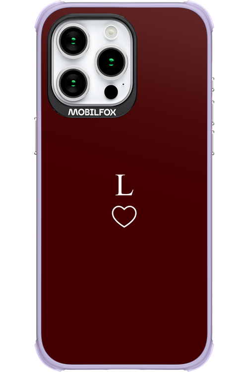 L Burgundia 2.0 - Apple iPhone 15 Pro Max