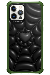 Black Spider Heart - Apple iPhone 12 Pro Max