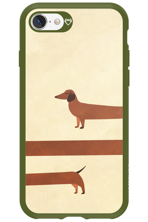 Stretchy Dog - Apple iPhone SE 2022