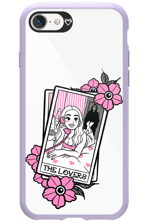 The Spooky Lovers (Transparent) - Apple iPhone SE 2020