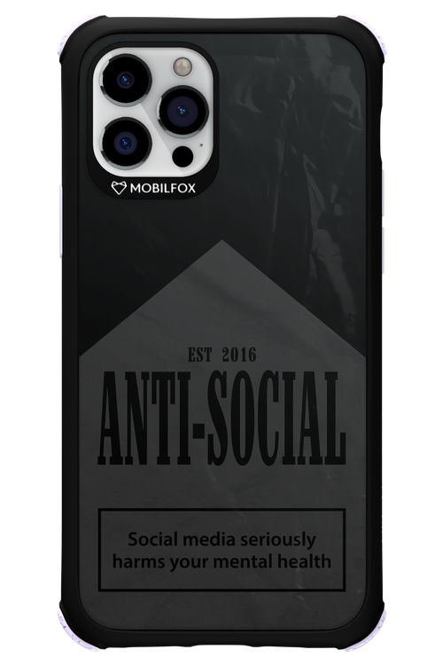 ANTI-SOCIAL (BLVCK) 2.0 - Apple iPhone 12 Pro