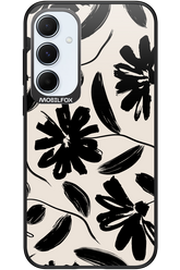 Monochrome Flowerss - Samsung Galaxy A55