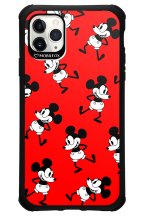 Iconic Mouse (red pattern) - Apple iPhone 11 Pro Max