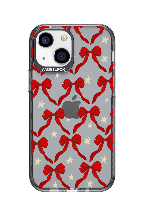 Bow & Stars (Transparent) - Apple iPhone 13 Mini
