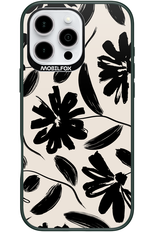 Monochrome Flowerss 2.0 - Apple iPhone 16 Pro Max