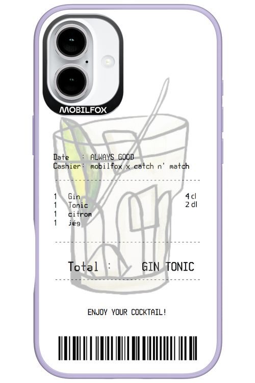 gin tonic - Apple iPhone 16 Plus