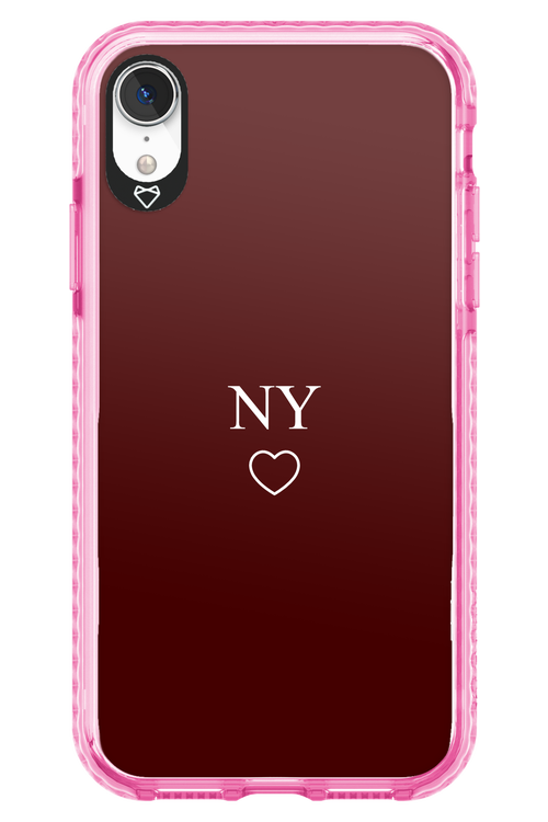 NY Burgundia 2.0 - Apple iPhone XR