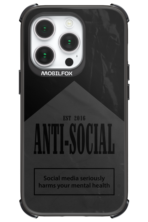 ANTI-SOCIAL (BLVCK) 2.0 - Apple iPhone 14 Pro