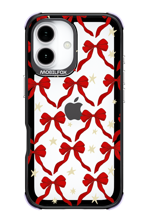 Bow & Stars (Transparent) - Apple iPhone 17