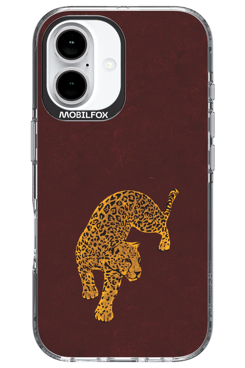 Burgundy Leopard - Apple iPhone 16