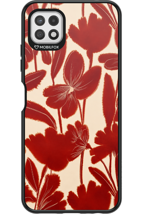 Burgundy Flowers 2.0 - Samsung Galaxy A22 5G